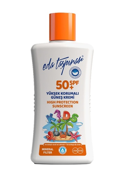 Eda Taşpınar Kids Mineral Filter Güneş Kremi Spf 50+ 200 Ml - 3 Adet Tarı