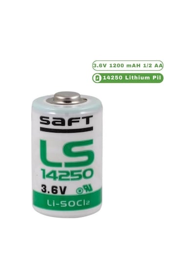 Saft Ls14250 - 1/2 Aa 3.6v Li-socı2 Lithium Pil