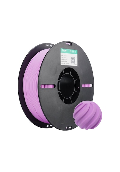 Esun Pla+hs Leylak Filament 1.75mm 1kg Plastik Makara Yüksek Hızlı