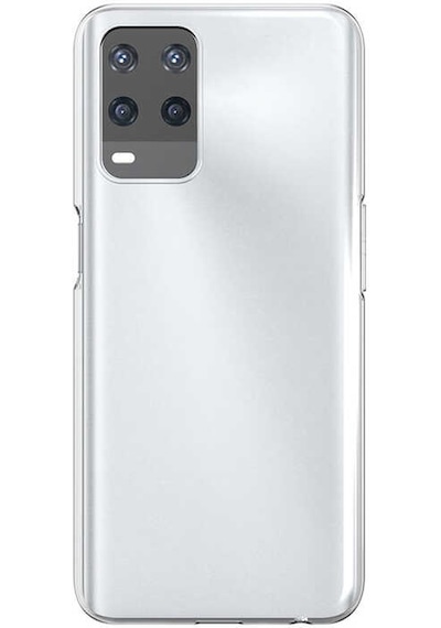 Noktaks - Oppo A54 4g Uyumlu - Kılıf Şeffaf Soft Slim Fitt Süper Silikon Kapak - Şeffaf