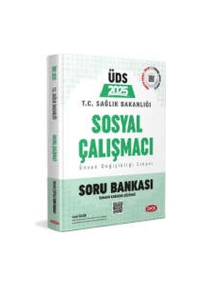 Data Yayınları 2025 T.C. Sağlık Bakanlığı ÜDS Sosyal Çalışmacı Soru Bankası