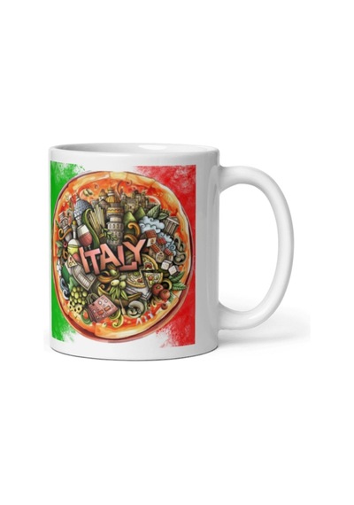 İtalya Kupa Bardak 2 Adet Seyahat Hatıra Italy Mug