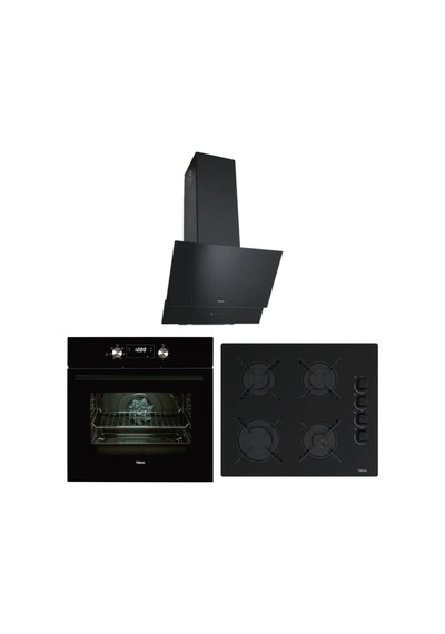 Teka Chef 5 HAK 625 BK - GBE 64002 KB - ATV 60 Siyah Ankastre Set