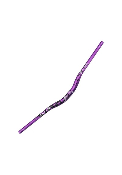Lunje Mor Bisiklet Alüminyum Gidon 780mm 31,8mm Bisiklet Direksiyon Mor