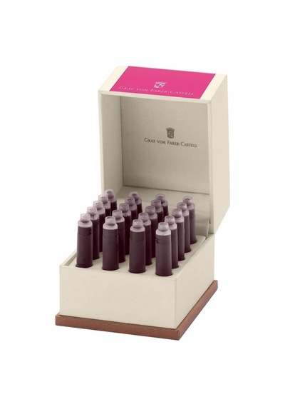 Graf Von Faber-Castell Kartuş Pembe - 20 Adet 141144