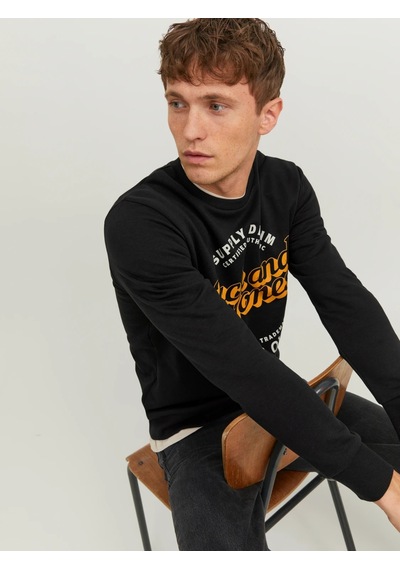 Jack & Jones Erkek Bisiklet Yaka Sweatshirt - 12236177 001