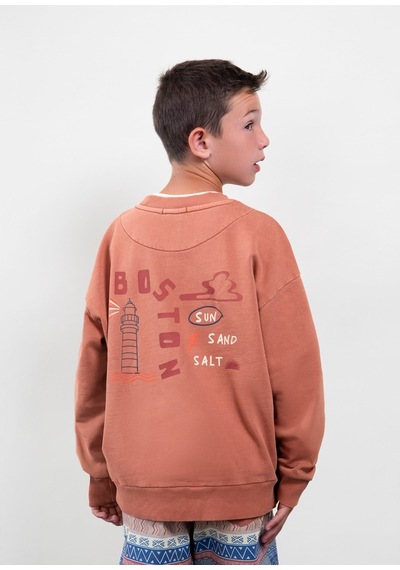 Mayoral Boston Erkek Çocuk Sweatshirt Turuncu