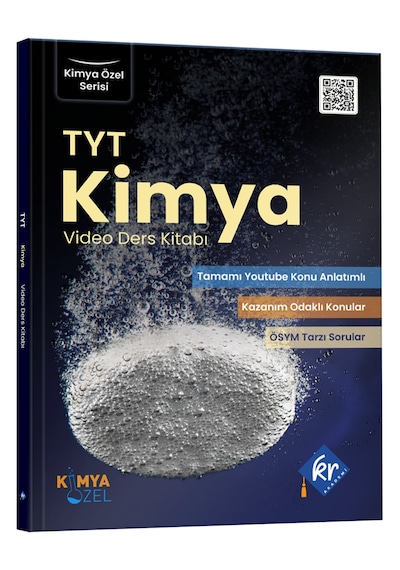 Kimya Özel Tyt Kimya Video Ders Kitabı Kr Akademi Yayınları