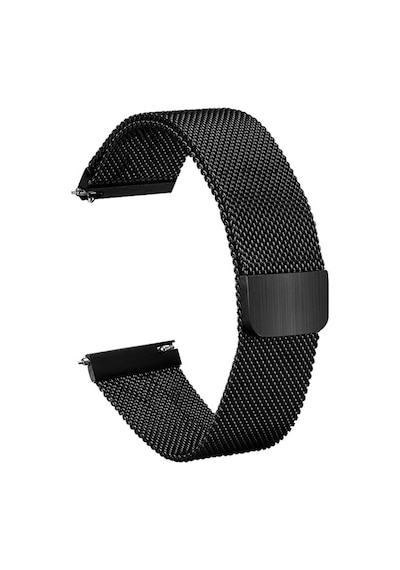 Forzacase Huawei Watch Gt 2e İçin Metal Mıknatıslı Kordon Kayış - Fc096 Siyah