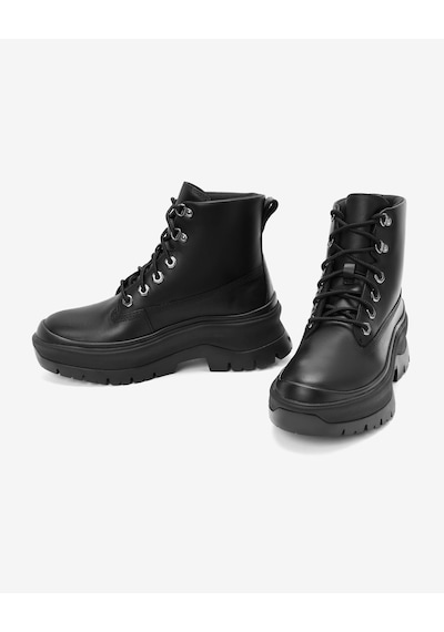 Timberland Roxie Lane Mıd Lace Up Boot Kadın Siyah Bot Tb0a295jw021 Siyah