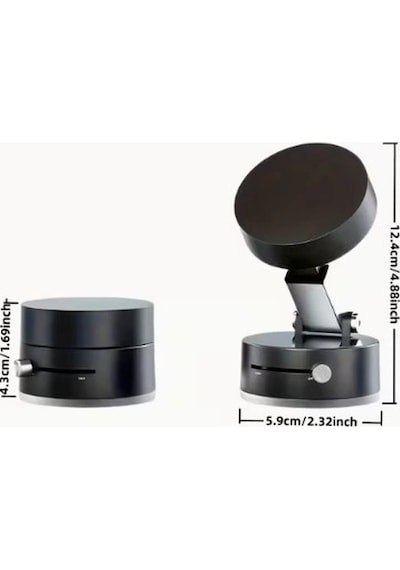 Mıknatıslı Katlanabilir Telefon Tutucu - Torpido Ve Cam Uyumlu 5047