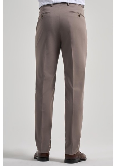 İmza Sütlü Kahverengi Esnek Yandan Cepli Comfort Fit Classic Pantolon 1003250159 Sütlü Kahverengi İmza Sütlü Kahverengi Esnek Yandan Cepli Comfort Fit Classic Pantolon 1003250159 Sütlü Kahverengi