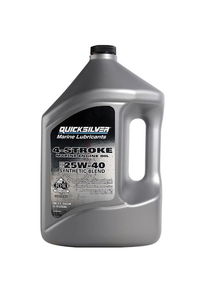 QUICKSILVER 4 STROKE SAE 25W40 SENTETİK YAĞ 3.78L TEKNE VE YAT