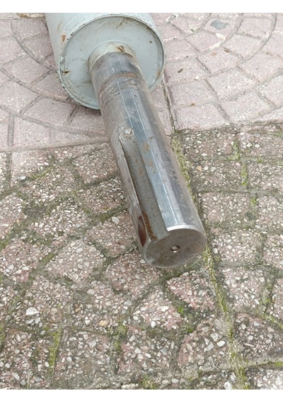 Trihelisel Metal Silindir 230x14cm