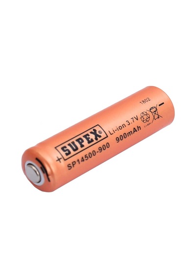 Sp14500-900 3.7v 14500 Model 900mah Li-ion Uçlu Pil