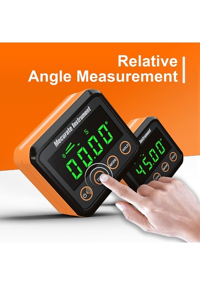 Dijital Elektronik Su Terazisi Ve Açı Ölçer, 0 90 Ve 0 180 Derece Aralıkları Ölçer, Açıyı Ölçer Ve Ayarlar