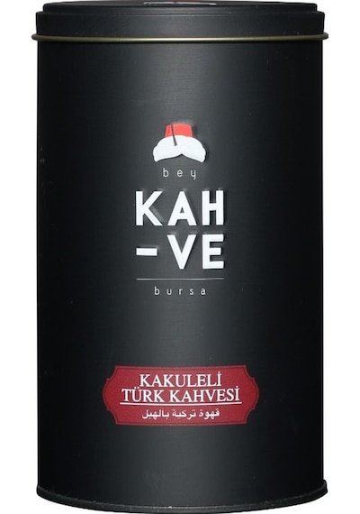 Bey Kahve Kakuleli Türk Kahvesi Teneke 250 G