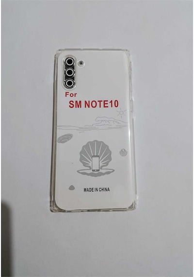 Samsung Uyumlu  Note 10 Şeffaf Kılıf Modeli