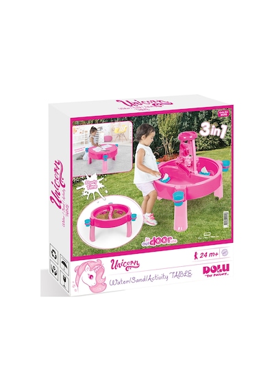 Dolu Oyuncak 2570 Unıcorn Su ve Kum Aktıvıte  Masası