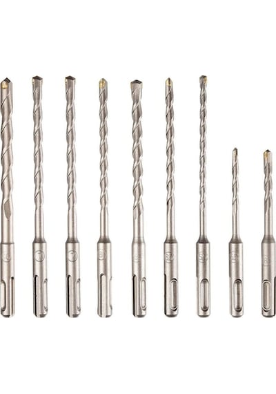 Cat Da03902 17 Parça Tungsten Karbür Sds-plus Beton Kırıcı/delici Matkap Ucu