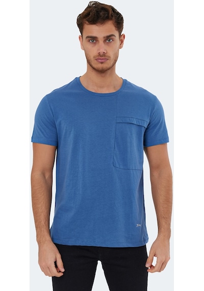 Slazenger KAURI IN Erkek Tişört Indigo