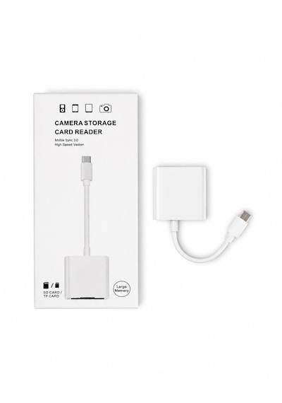 Type C Usb 3.1 To Sd Card Reader Kart Okuyucu Dönüştürücü Typ-c To Sd Kart Tf Hafıza Kartı