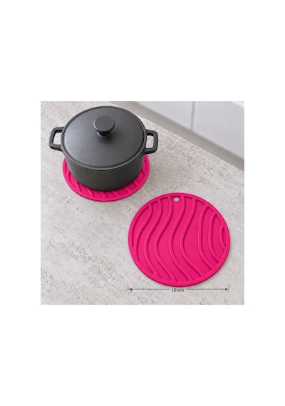 Ocean Dalga %100 Silikon Nihale 18 Cm Fuşya Çok Renkli