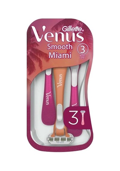 Smooth Miami Kadın Tıraş Bıçağı 3 Lü 2li Paket