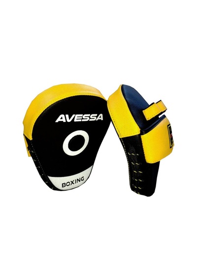 Premium Amatör Lapa Sarı Siyah 22 X 18 X 4 Cm Boks Muay Thai Araç Diğer