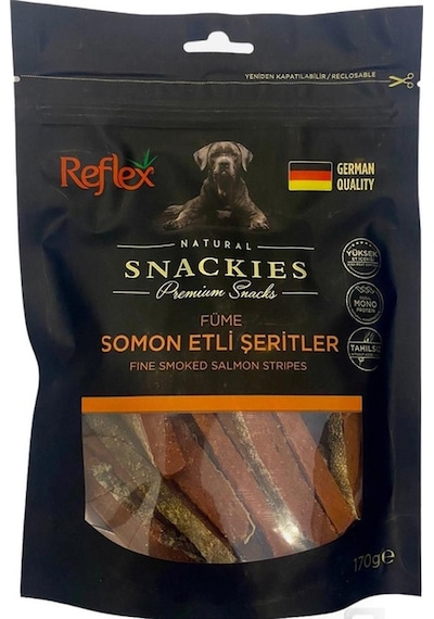 Natural Snackies Füme Somon Etli Şeritler 170 Gr