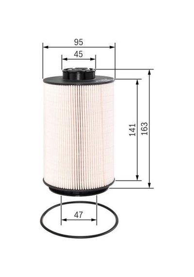 BOSCH F026400515 HAVA FİLTRESİ PASSAT 2.0TDI 14-
