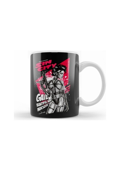 Sin City Beautiful And Merciless Kupa Bardak Porselen Karışık