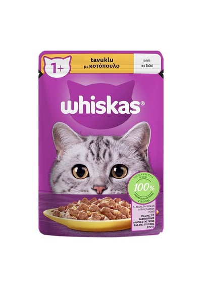 Tavuklu Poşet Kedi Yaş Mama 85 G Tekli Paket
