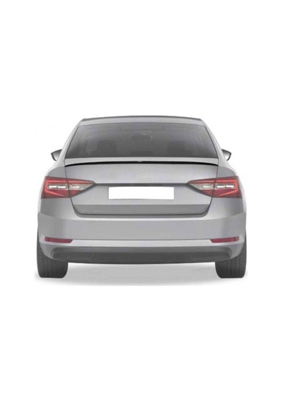 Skoda Superb 3 Spoiler Piano Black Abs 2015-2019 Arası