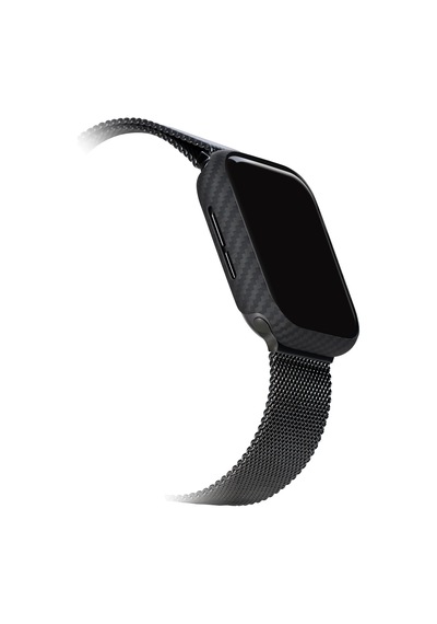 Pitaka Air Case Watch 45mm Kasa Koruyucu 600d Aramid Fiber Classic Serisi Black-grey Twill
