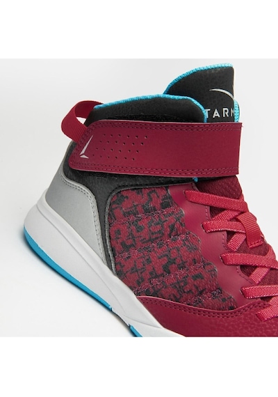 Decathlon Tarmak Çocuk Basketbol Ayakkabısı - Bordo - Se100 Bordo