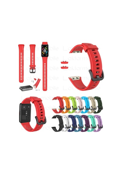 Huawei Band 6 Silikon Kordon Premium Spor Kayış - 14 Renk