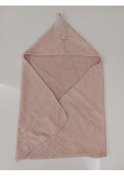Bebessi %100 Pamuk Bornoz Seti Pudra Pembe Bbss.ppmb.3980 Pembe