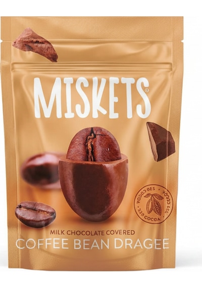 Sütlü Çikolata Kaplamalı Kavrulmuş Kahve Çekirdeği Draje 70 Gr