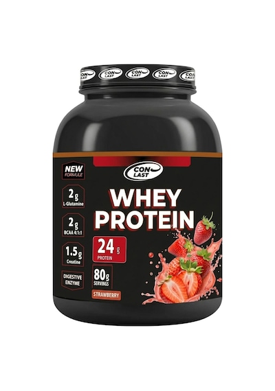 Whey Protein Çilek 2000g 24 G %100 Protein Kurabiye