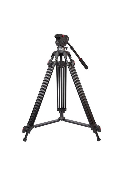 0508b Video Tripod,profosyonel Video Kmera Tripodu, Maksimum Yükseklik:1870 Mm Diğer