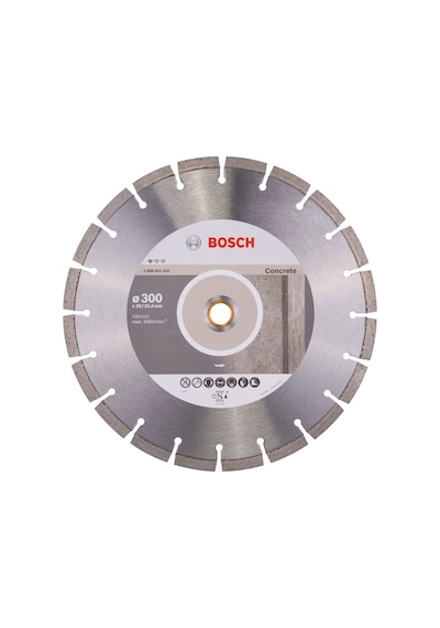 Bosch Elmas Kesme Disk Asfalt Sfconcr 300X25.40/®20Mm - 260860254