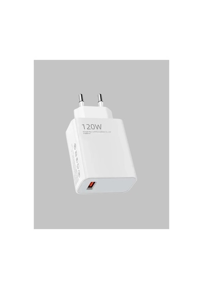 120w Ultra Hızlı Şarj Adaptörü Usb-c Destekli Güçlü Şarj Teknolojisi Sarı
