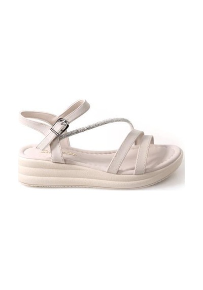Papuçcity Sprs 02826 Kadın Günlük Taşlı Sandalet 001