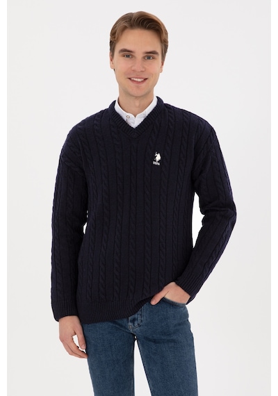U.s. Polo Assn. Erkek Lacivert Kazak /triko 50315038-vr033 Lacıvert