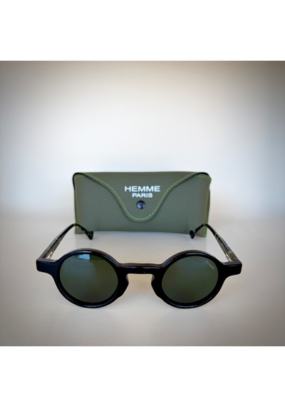 Hemme Paris He9001s C3 Unisex Güneş Gözlüğü Siyah