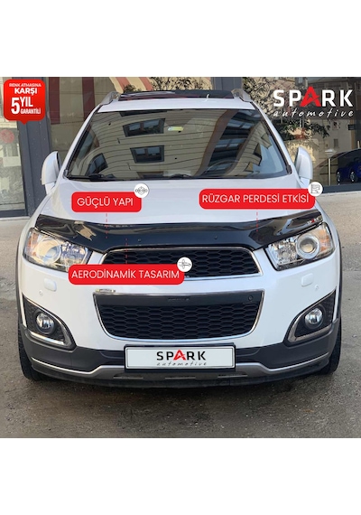 Chevrolet Captiva 2012-2019 Uyumlu Kaput Rüzgarlığı 3mm
