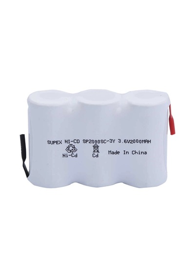2000mah 3.6v Nicd 3 Lü Yanyana Şarjlı Süpürge Pili
