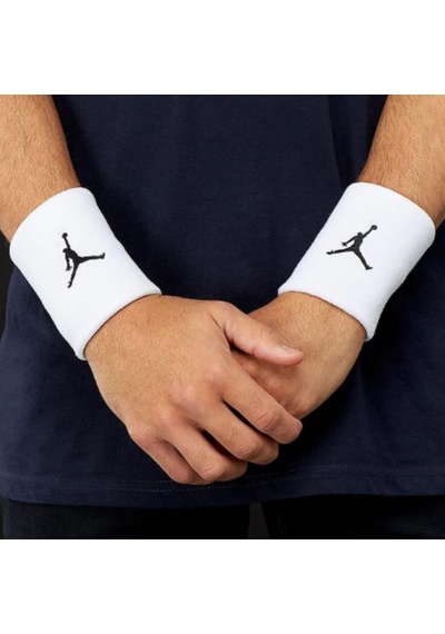 Nike Jordan Jumpmans Beyaz Havlu Bileklik J.kn.01.101 Beyaz