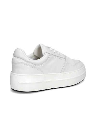 Lufian 122230040 Vanessa Kadın Hakiki Deri Klasik Sneaker Beyaz Beyaz
